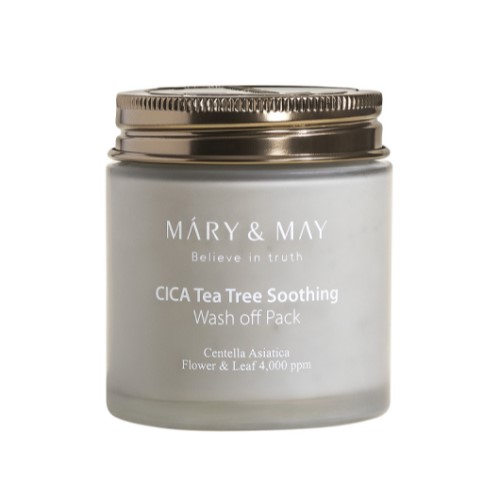 [1428] Mary&May Cica Teatree Soothing Wash Off Pack 125g