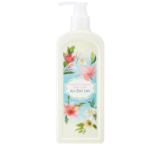 [1442] Nature Republic Perfume De Nature Body Lotion_Allday Lily 345ml