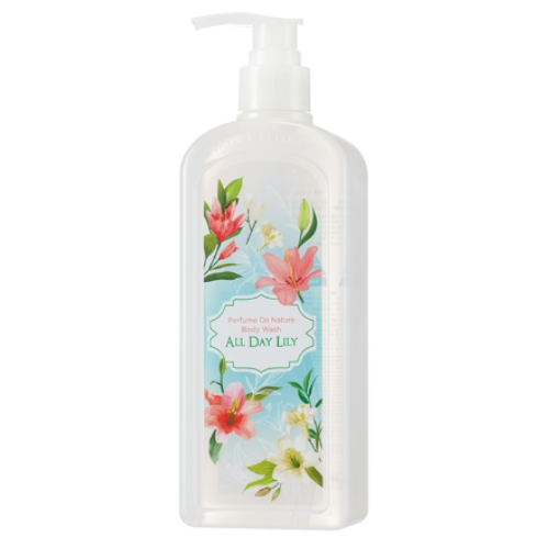 [1445] Nature Republic Perfume De Nature Body Oil Wash_Allday Lily 345ml