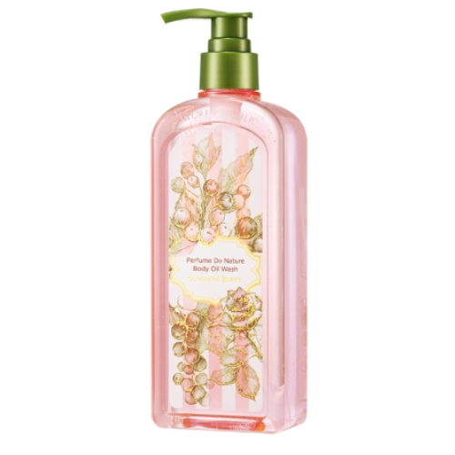 [1447] Nature Republic Perfume De Nature Body Oil Wash_Sunshine Berry 345ml