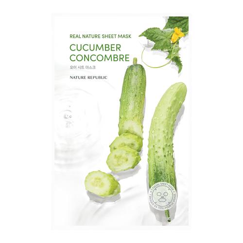 [1461] Nature Republic Real Nature Sheet Mask Cucumber 23ml