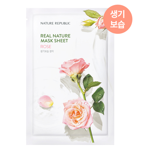 Nature Republic Real Nature Mask Sheet/ Rose23ml
