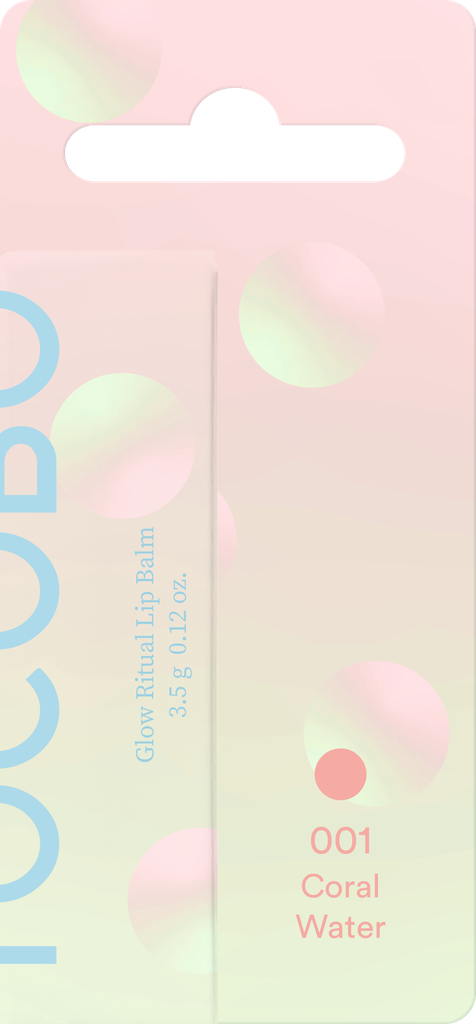 TOCOBO glow Ritual Lip Balm 001 Coral Water