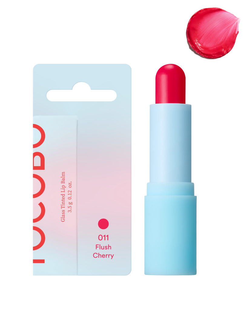 TOCOBO glass Tinted Lip Balm 011 Flush Cherry